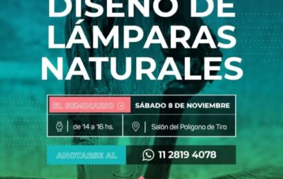 Te invitamos a compartir este talller de Diseño de lámparas naturales Te invitamos a compartir este talller de Diseño de lámparas naturales
