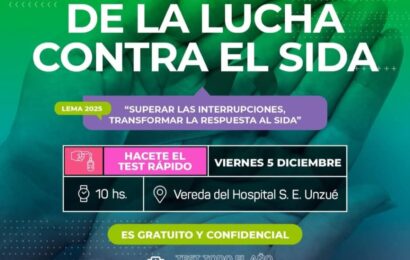 Día Mundial de la Lucha contra el Sida: información, prevención y acompañamiento Día Mundial de la Lucha contra el Sida: información, prevención y acompañamiento