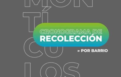 Cronograma de recolección de montículos por barrio para el 2026 Cronograma de recolección de montículos por barrio para el 2026