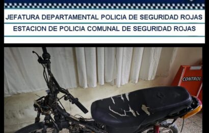 Hurtan moto y la recuperan desmantelada Hurtan moto y la recuperan desmantelada