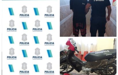 Roba moto y el fiscal lo vuelve a largar Roba moto y el fiscal lo vuelve a largar