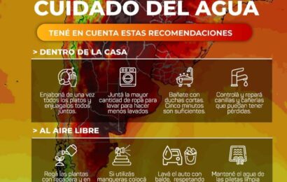 El Municipio pide un uso responsable del agua El Municipio pide un uso responsable del agua
