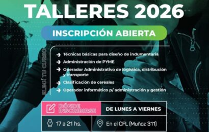 Inscripciones a los Cursos y talleres del Centro de Formación Laboral Nº401 Inscripciones a los Cursos y talleres del Centro de Formación Laboral Nº401