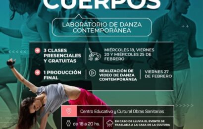 Anuncian un laboratorio de danzas contemporáneas Anuncian un laboratorio de danzas contemporáneas