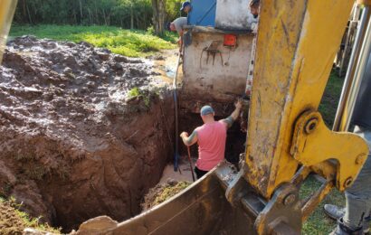 Red de agua: se realizaron trabajos en el pozo nº 4 Red de agua: se realizaron trabajos en el pozo nº 4