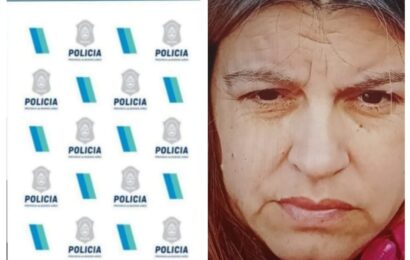 Mujer buscada por la policía Mujer buscada por la policía