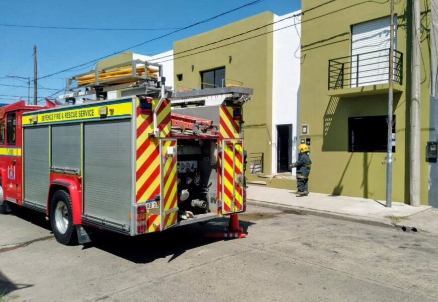 Bomberos sofocó un principio de incendio Bomberos sofocó un principio de incendio