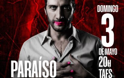 TAFS: Sube a escena ‘Paraíso’ con Luciano Cáceres TAFS: Sube a escena ‘Paraíso’ con Luciano Cáceres
