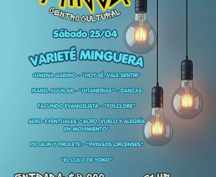 La Minga propone una varietè con mucha alegría La Minga propone una varietè con mucha alegría