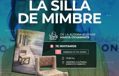 Hay historias personales que también ayudan a comprender la historia de un país «La silla de mimbre», el nuevo libro de la abogada rojense Marta Oyhanarte Hay historias personales que también ayudan a comprender la historia de un país «La silla de mimbre», el nuevo libro de la abogada rojense Marta Oyhanarte
