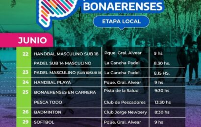 Juegos Bonaerenses 2026: Sigue avanzando la etapa local Juegos Bonaerenses 2026: Sigue avanzando la etapa local