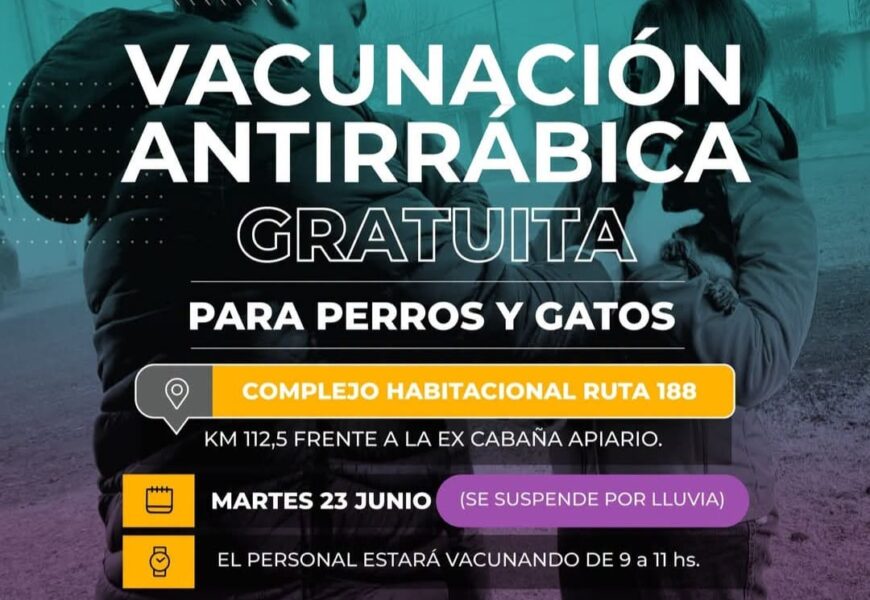 Sigue la campaña de vacunación antirrábica gratuita de perros y gatos Sigue la campaña de vacunación antirrábica gratuita de perros y gatos