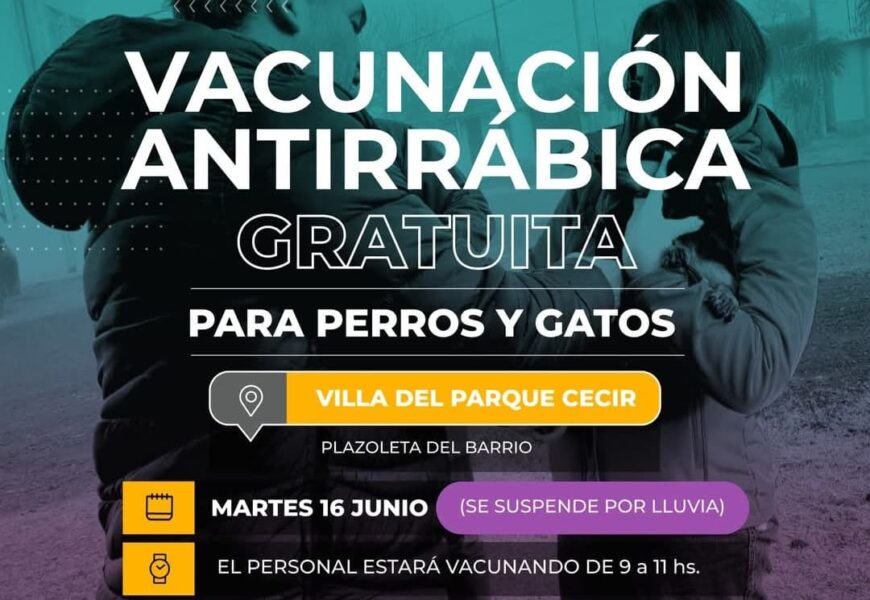 Sigue la campaña de vacunación antirrábica gratuita de perros y gatos Sigue la campaña de vacunación antirrábica gratuita de perros y gatos