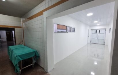 Hospital: Finalizó obra de pasillo de transferencia Hospital: Finalizó obra de pasillo de transferencia