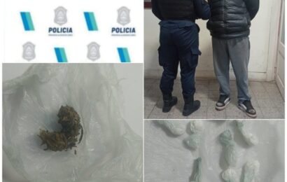 Detienen a sujeto con drogas en su poder Detienen a sujeto con drogas en su poder