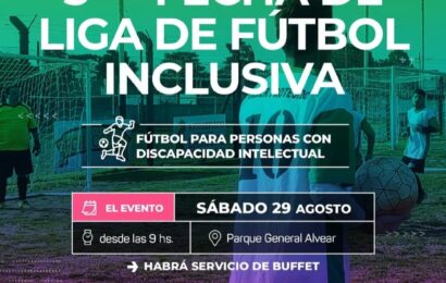 Fútbol inclusivo: Se juega la tercera fecha Fútbol inclusivo: Se juega la tercera fecha
