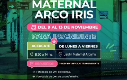 Maternal Arco Iris: El 9 abre la inscripción Maternal Arco Iris: El 9 abre la inscripción