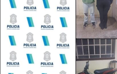 Detienen a mujer y recuperan moto Detienen a mujer y recuperan moto